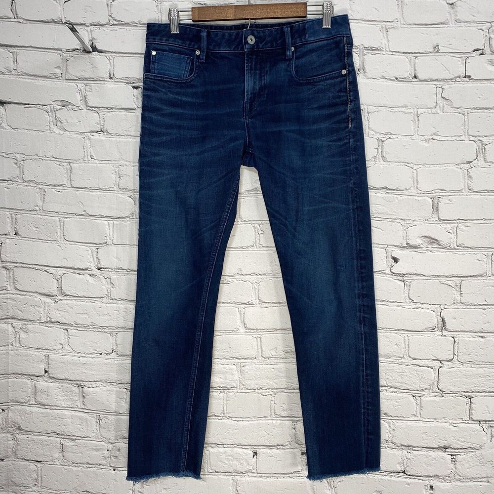 SCOTCH & SODA Mens TYE Jeans Size W30 L28 Slim Fit Tapered Sunshine Society Blue